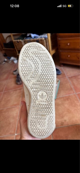 Zapatillas Adidas Stan Smith Beige/Blanco