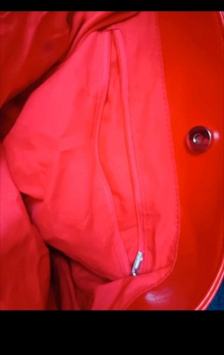 Bolso Stradivarius Rojo Charol