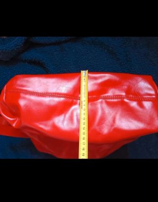 Bolso Stradivarius Rojo Charol