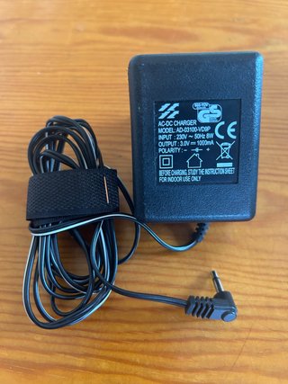 Cargador AC-DC SGS-TUV 3.0V 1000mA