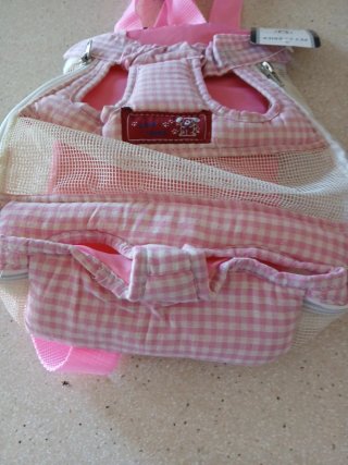 Mochila Portamascotas Bert Golden Rosa