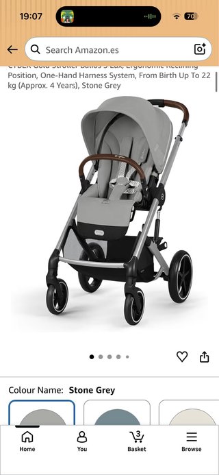 Cybex Balios S Silla de paseo y capazo