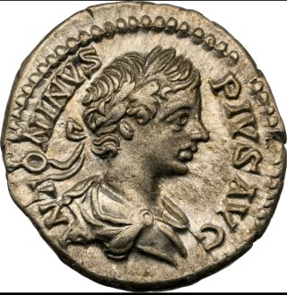 ROMA: Caracalla 198-217 Denarius AR "Cartagine"