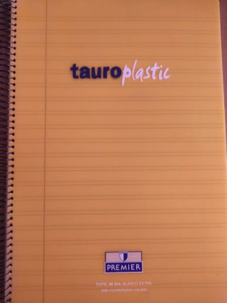 Pack 5 Cuadernos Espiral (linea)Pasta Dura Plástic