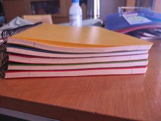 Pack 5 Cuadernos Espiral (linea)Pasta Dura Plástic