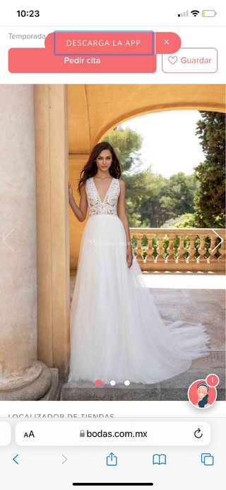 Vestido de Novia Pronovias Modelo Espiga