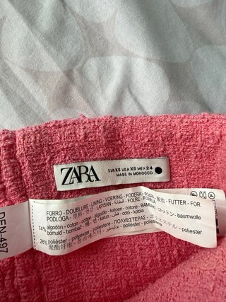 Lote Zara/Mango XS:Vestido fucsia/Vestido azul/Top