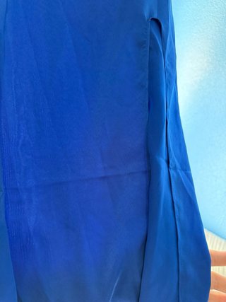 Lote Zara/Mango XS:Vestido fucsia/Vestido azul/Top