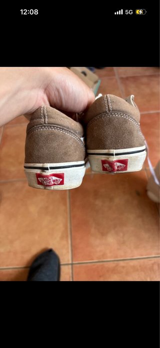 Zapatillas Vans Marrones