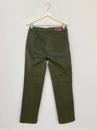 Pantalón Vaquero Verde Oliva Punt Roma