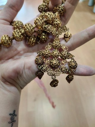 Conjunto Aderezo Extremeño Grande Antiguo,oro