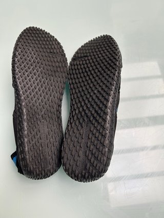 Escarpines-Zapatos de agua Tribord negros y azules