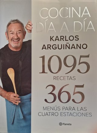 Libro cocina Karlos Arguiñano 365