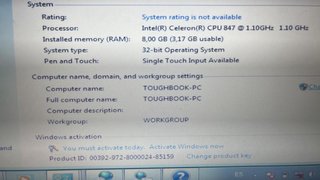 Panasonic CF-D1DW200FZ Tablet