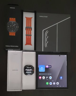Samsung Galaxy Z Fold 7 y Watch Ultra