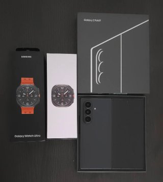 Samsung Galaxy Z Fold 7 y Watch Ultra