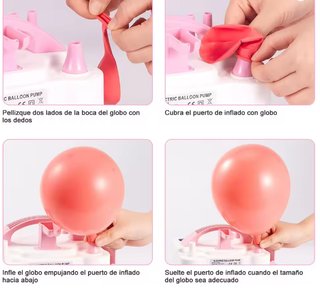 SIN ABRIR Bomba para Inflador Globos 600W