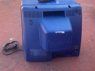 Televisor Vintage 15 Azul