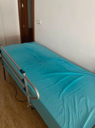 Cama articulada eléctrica con colchón