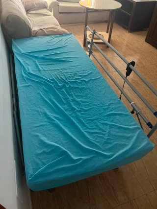Cama articulada eléctrica con colchón