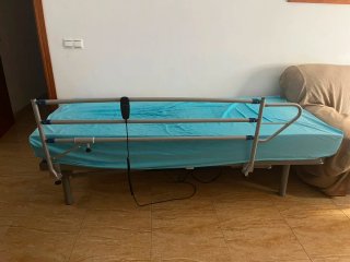 Cama articulada eléctrica con colchón