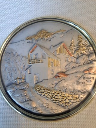Cuadro Bajorrelieve Plata 925 MIDA'S