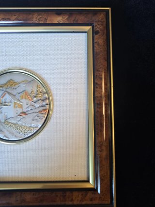 Cuadro Bajorrelieve Plata 925 MIDA'S