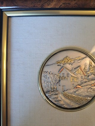 Cuadro Bajorrelieve Plata 925 MIDA'S
