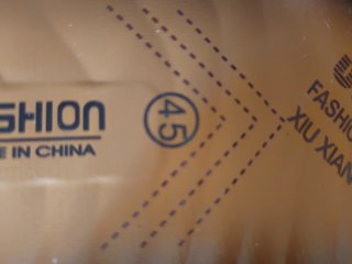 Sandalias IG FASHION Talla 44/45 Cuero Marrón.
