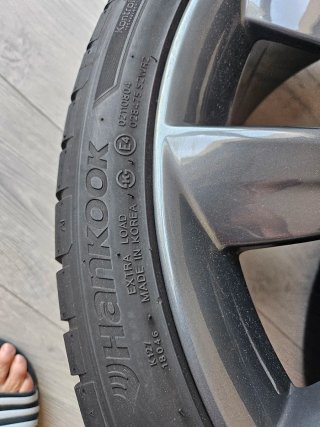 Llantas Tesla 21 Turbine Carbon Originales