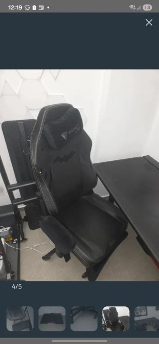 Silla Secretlab Batman Negra