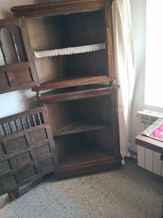 Mueble rinconera castellano madera