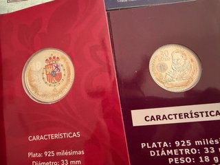 15 Lote Monedas Plata España 12€ 20€ 30€