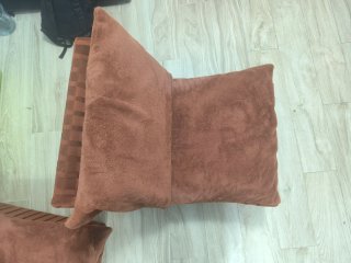 Sillón de estética marrón