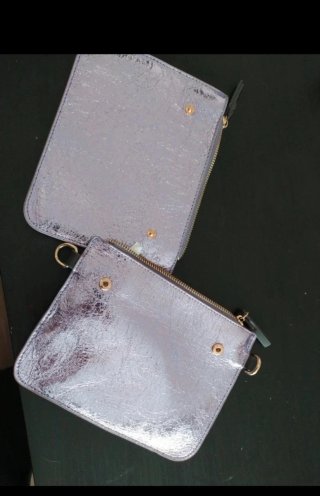 Bolso Manila Grace con 2 Carteras Oro/Plata