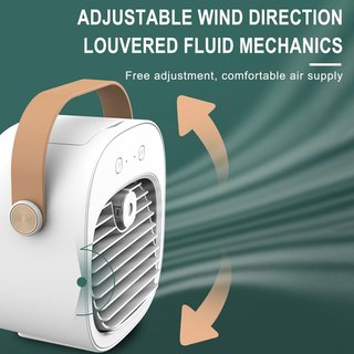 SIN ABRIR 2 en 1 Mini Ventilador y Humidificador