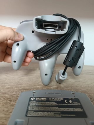 Mario kart 64 + Mando. Nintendo 64