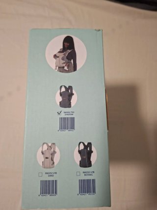 Mochila portabebés Jane gris