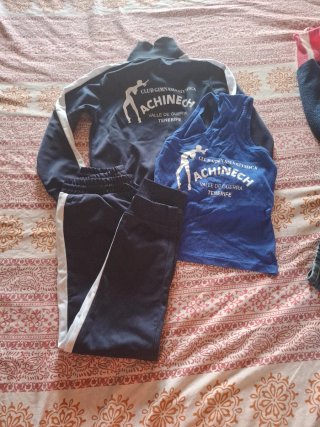 Ropa Club Gimnasia Artisitica Achinech  8 años