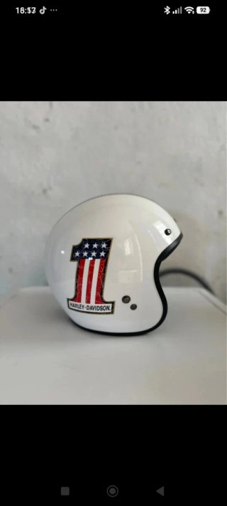 Casco Jet Harley Davidson Talla M