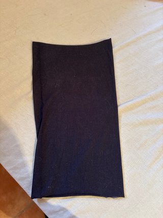 Braga de cuello calavera morada