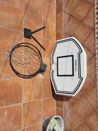 Canasta de baloncesto para pared