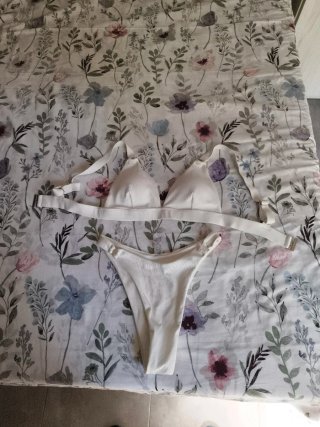 Bikini blanco talla m