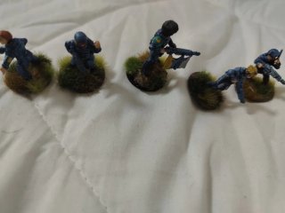 Escuadra Sci-Fi / Stargrave 28mm - Pintadas