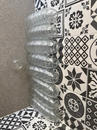 Vasos de café de cristal
