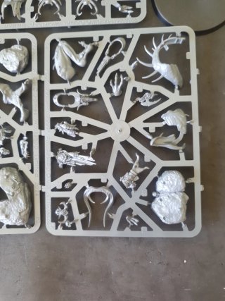 Warhammer Bestia Pacto Oscuro sprue