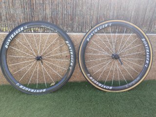 Juego Ruedas Carbono para bicicleta de carretera