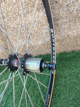 Juego Ruedas Carbono para bicicleta de carretera