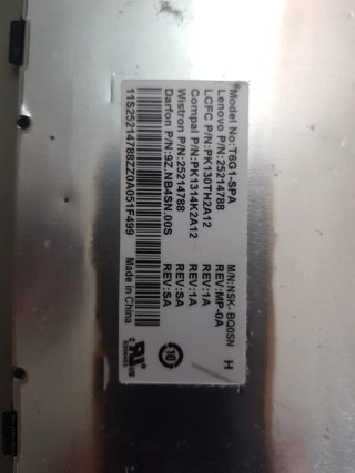 Teclado Lenovo G50/B50/Z50 Series Negro