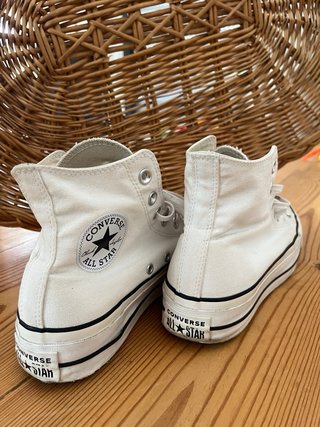 Converse All Star Lift Plataforma Blancas Talla 39